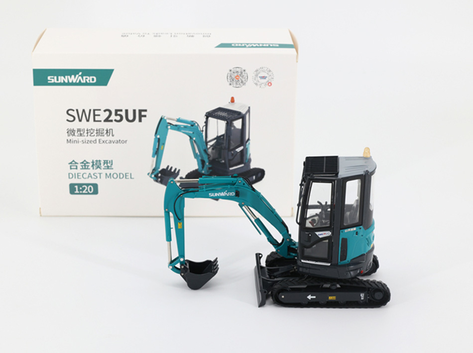 Neues, verbessertes 1:20 Original-SUNWARD SWE25UF-Mikroaushub-Legierungsmodell